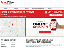 Tablet Screenshot of haircutmenairportblvdmobileal.com